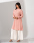 Simple Long Top In Soft Viscose Cotton 50991